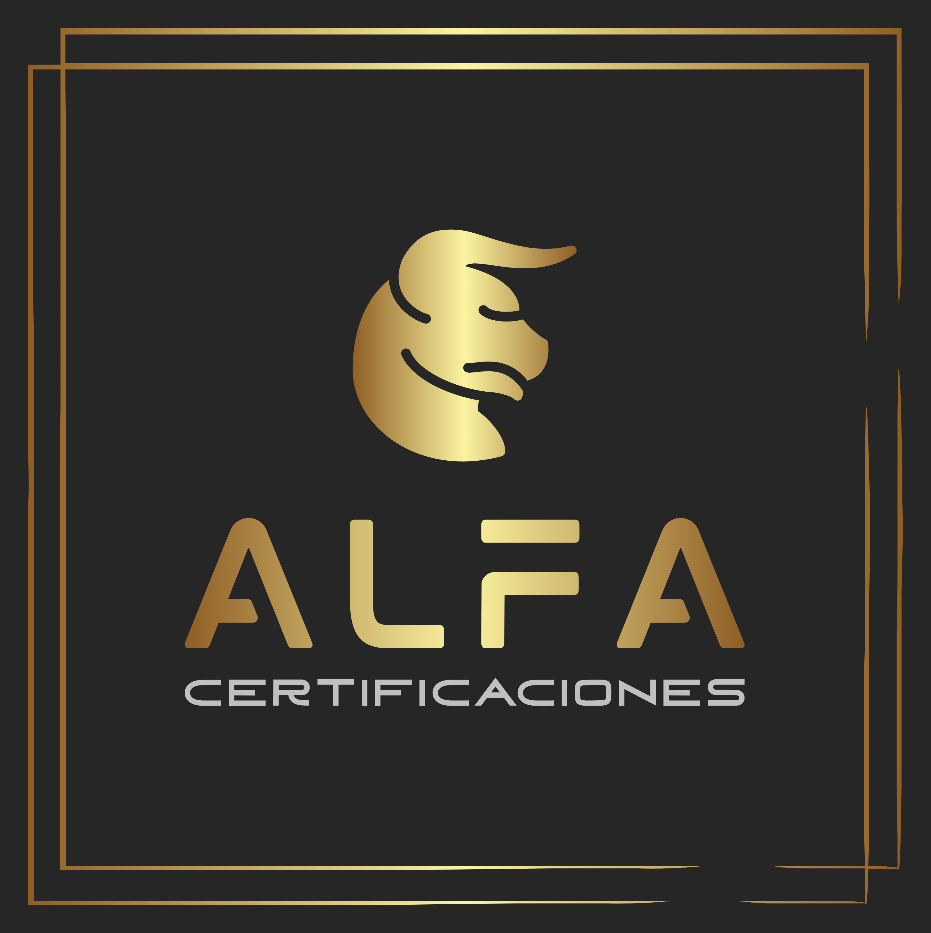 Logotipo de Alfa certificaciones