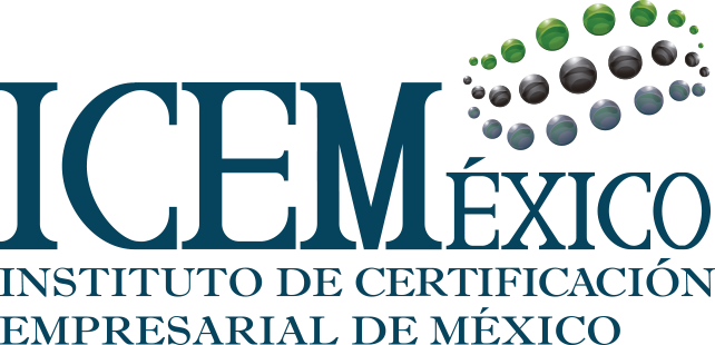 Logo ICEMéxico. Instituto de Certificación Empresarial de México